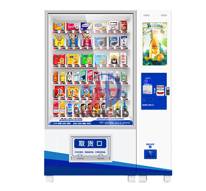 多媒體升降系統(tǒng)自動售貨機